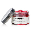 Red Temporary Hair Dye Wax Natural Instant Hair Color Wax Pomades 4.23 oz ,Hair Styling Clay for Party, Cosplay , Halloween,Christmas VOLLUCK