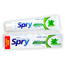 Spry Xylitol Toothpaste, Fluoride-Free, Natural Spearmint, Anti-Plaque and Tartar Control, 5 oz Spry