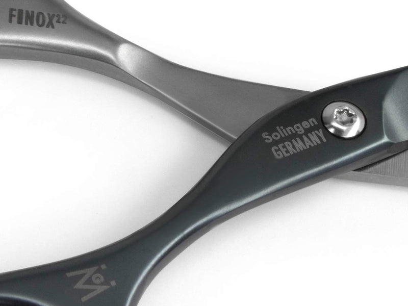 GERMANIKURE Professional Nail Cutter Scissors - Self-Sharpening FINOX22 Titanium Coated Stainless Steel Manicure Tools in Leather Case - Ethically Made in Solingen Germany - 2704 GERmanikure