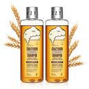 CRAZY SKIN Beers Shampoo - BIOTIN shampoo for hair loss, Rich with Beer Yeast for Hair Regrowth and Thickening, thinning hair, Sulfate free,10.15 fl oz(300g) X 2 Bottles CRAZY SKIN