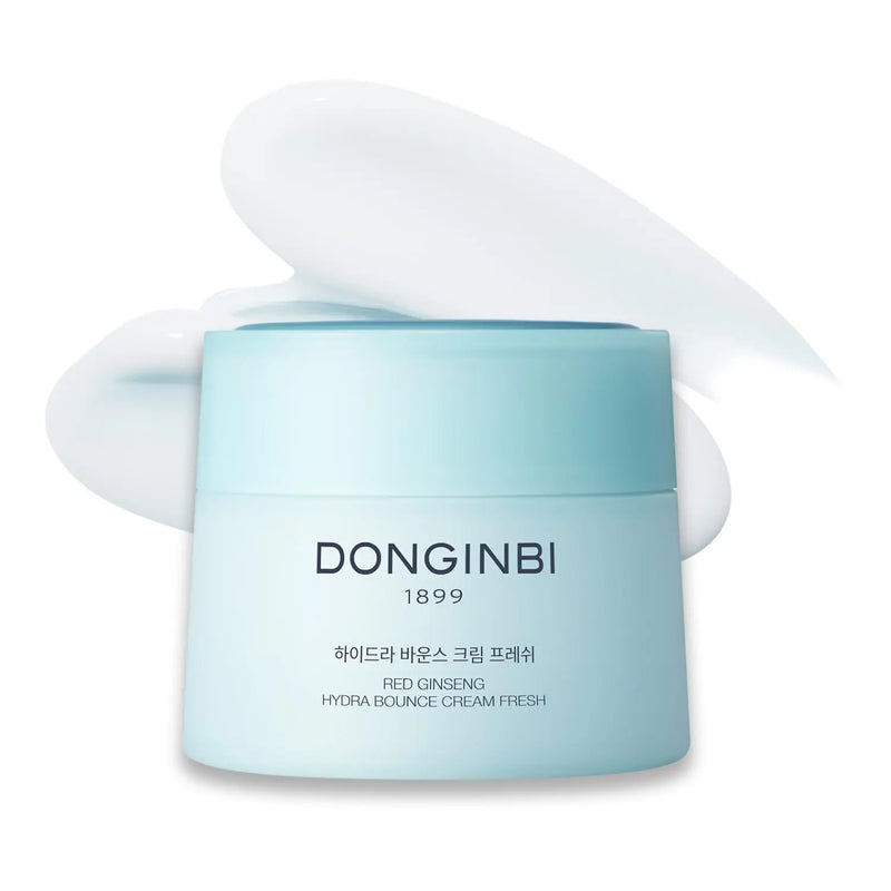 Donginbi Red Ginseng Hydra Bounce Cream Fresh - Korean Red Ginseng Skin Moisturizing Face Cream for Dry and Oil Skin Moisturizing Cream, 0.84 oz / 25 ml Infinity Warehouse