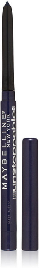 Maybelline New York Unstoppable Waterproof Eyeliner, Sapphire [708] 0.01 oz (Pack of 2) Maybelline New York