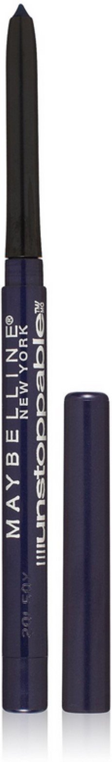 Maybelline New York Unstoppable Waterproof Eyeliner, Sapphire [708] 0.01 oz (Pack of 2) Maybelline New York