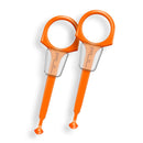Clear Aligner Chewies and Removal Tool Combo for Invisalign Removable Braces and Trays By PUL (2 Pack) (Blue) The Pultool