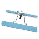 Portable Hair Extensions Carrier Non-woven Dust-proof Storage Case with Wooden Hanger for Human Hair Extensions(Blue) Hairro