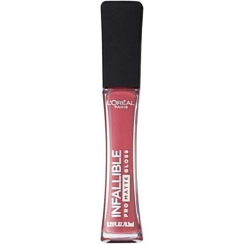 L'Oréal Paris Infallible Lip Pro Matte Lip Gloss, Nude Allude, 0.21 fl. oz. L'Oréal Paris