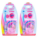 JoJo Siwa Toothbrush Set with Rinsing Cup and Cap Included 4SGM