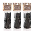 Amish Valley Products Hairpins Crinkled Heavy Duty Stainless Steel Handmade Hair Pin Use in place of Hair Clips Barrettes Bobby Pins Snag-less (2 1/2 inch, Blonde) Amish Valley Products