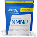 NMNH NMN Alternativen 250mg - 5X More Potent Dihydronicotinamide Mononucleotide NAD+ Booster for Peak Cellular Energy, DNA Repair & Healthy Aging - 60 Advanced Capsules Infinity Warehouse