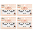 Ardell False Lashes, Naked Lashes 424 with Invisiband, 4 pairs Ardell