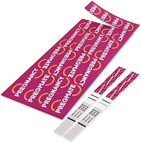 Pregmate 100 Pregnancy Test Strips (100 Count) martinandmark.com
