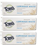 Tom's of Maine Natural Luminous White Fluoride Travel Size Toothpaste (3 Tubes) Tom's of Maine