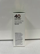 40 Carrots Carrot and Cucumber Eye Gel - Instantly De-ages and Wakes Up Tired Looking Eyes, Paraben Free .5 fl oz (14.8 ml) 40 Carrots