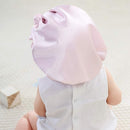 Sent Hair Kids Satin Bonnet Sleeping Cap Adjustable Sleep Bonnet with Drawstring Reversible Night Caps for Kids Child Baby Toddler Sleep Cap Double Layer (Light Pink/Pink) sent hair