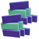 Karlash Professional Pedicure Foot Pumice Stone for Feet Skin Callus Remover and Scrubber for Dead Skins 2 Sided (Pack of 12) Karlash