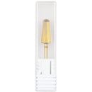 PANA Nail Carbide Volcano Bit - Two Way Rotate use for Both Left and Right Handed - Fast remove Acrylic or Hard Gel - 3/32" Shank - Manicure, Nail Art, Drill Machine (Extra Fine, Gold) PANA
