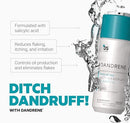 DS Labs Revita Shampoo & Dandrene Anti-Dandruff Shampoo Bundle - Supports Hair Density & Scalp Health, Strengthening, Thickening, Flake Control, For Men & Women Infinity Warehouse