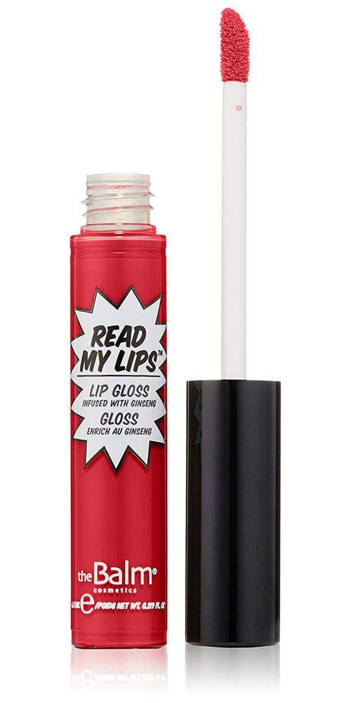 Read My Lips Lip Gloss, Hubba Hubba, Highly-Pigmented, Ultra Moisturizing theBalm