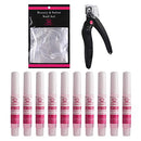 Makartt 500pcs Long Ballerina Nails with 10pcs Nail Glues and Acrylic Nail Clippers,Full Cover Acrylic Nails, Nail Glue and Nails Tips Cutter Makartt