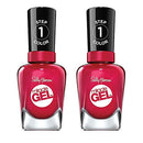Sally Hansen Miracle Gel Nail Polish, Shade Bordeaux Glow