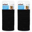 Scunci No Damage Elastics, Black (30 pcs (2-Pack)) Scunci