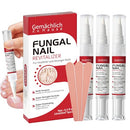 Toenail Fungus Treatment Extra Strength Nail Repair Pen, Repair Damaged Nails Yellow, Discolored, Thick and Ingrown Nails, Fungus Pen for Toenails and Fingernails with Tea Tree Oil, 3 Pens & 3 Files Infinity Warehouse