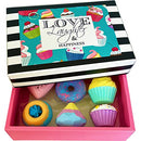 Bath Bombs for Girls - Valentines Day Gift for Her - 6 Aromatherapy BathBombs with All Natural Ingredients, Moisturizing Fizzy, and Bubbles- Organic Bath Bombs for Kids - Great Gift for Birthdays Mineral Me California