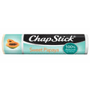 ChapStick Papaya 100% Natural Lip Butter Tube, Lip Balm - 0.15 Oz, Non-Tinted, Sweet Papaya Chapstick