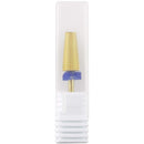 PANA Nail Carbide 5 in 1 Bit - Two Way Rotate use for Both Left and Right Handed - Fast remove Acrylic or Hard Gel - 3/32" Shank - Manicure, Nail Art, Drill Machine (Medium - M, Gold) PANA