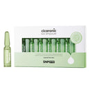SNP PREP - Cicaronic SoS Ampoule - Soothing & Immediate Calming Effects for All Sensitive Skin Types with Hyaluronic Acid & Centella Asiatica - 7 Vials, 1 Week Supply - 1.5ml per Vial SNP Shining Nature Purity