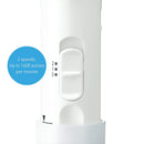 Panasonic Portable Water Flosser, 2-Speed Battery-Operated Oral Irrigator with Collapsible Design for Travel – EW-DJ10-W (White) Panasonic