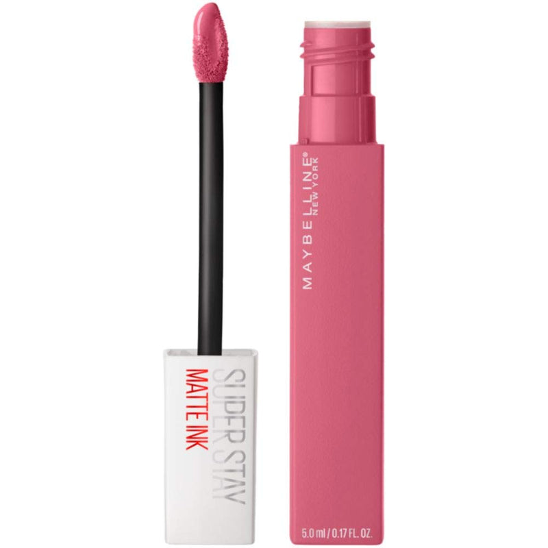 Maybelline New York SuperStay Matte Ink Liquid Lipstick, City Edition, Inspirer, 0.17 Ounce Maybelline New York