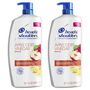 Head & Shoulders Dandruff Shampoo To Clarify Scalp Infused with Apple Cider Vinegar, 2 Count Head & Shoulders