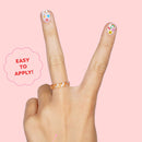 xo, Fetti Kids Nail Stickers - 816 Decals | Birthday Girl Party Favors, DIY Home Activity, Gift, Cute Nail Transfer, Groovy, Princess, Girl Power, Easter Basket xo, Fetti