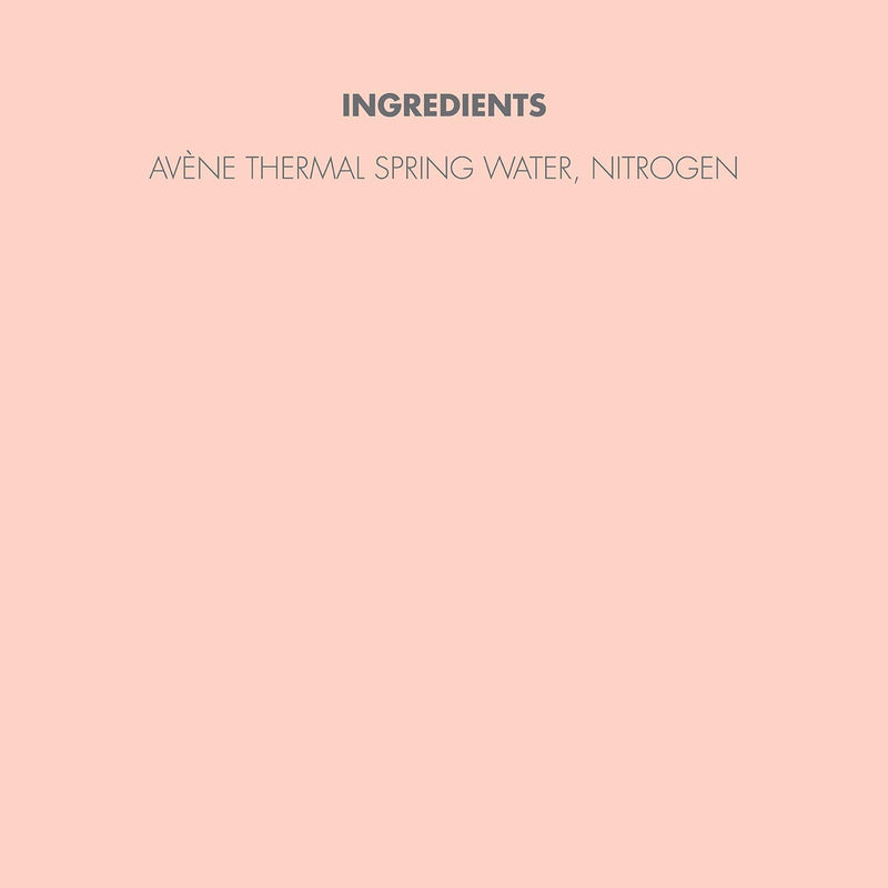 Eau Thermale Avene Thermal Spring Water, Soothing Calming Facial Mist Spray for Sensitive Skin, Fragrance-Free, Alcohol-Free, 1.6 oz. Eau Thermale Avène