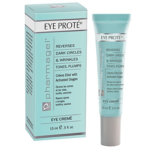 Pharmagel Eye Prote Eye Crème | Anti Wrinkle Moisturizing Eye Cream for Dark Circles and Puffiness | Anti Aging Eye Cream & Under Eye Bags Treatment - 0.5 fl. oz. Pharmagel