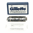 25 Gillette Platinum Double Edge Razor Blades Made in Russia Gillette