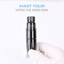 Dragonhawk Rotary Tattoo Pen Machine Kit, Mast Tour Tattoo Permanent Makeup Gun 50Pcs Cartridges Needles Power Supply Color Inks with Carry Case Dragonhawk
