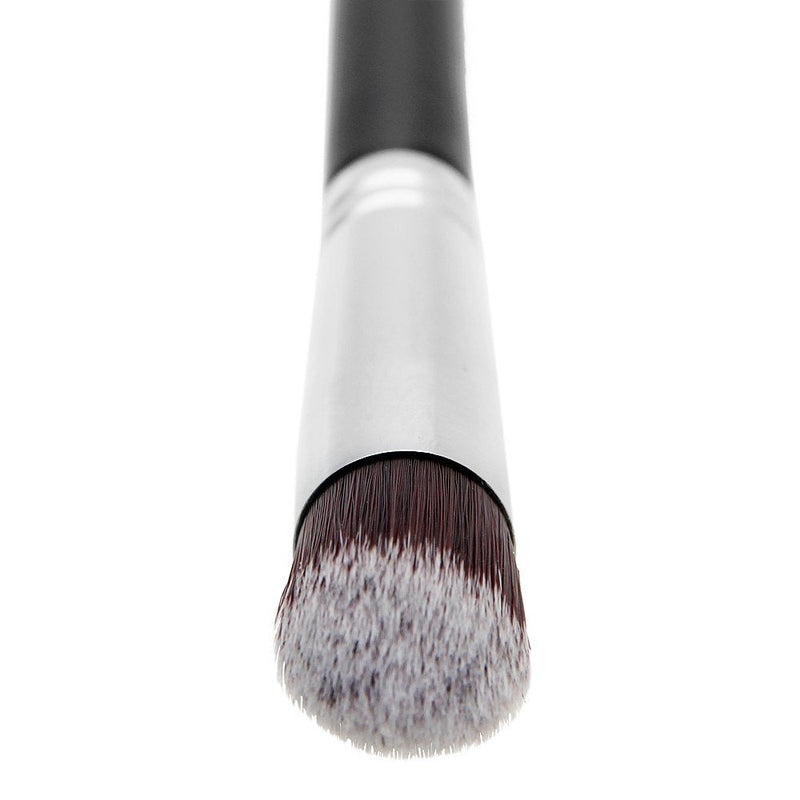 Kabuki Concealer Brush Under Eye - Beauty Junkees Mini Tapered Blending Makeup Brushes for Undereye Blender Buffer with Liquid Cream Powder Eyeshadow Cosmetics, Dense, Vegan Synthetic Beauty Junkees