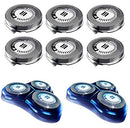 HQ8 Replacement Heads for Philips Norelco Shavers, Blade heads Compatible with Philips Norelco Razors and Aquatec Shaver Series HQ7100, HQ8160, AT810, PT720, PT860, 8892XL (6 Pack) Shaver Parts USA