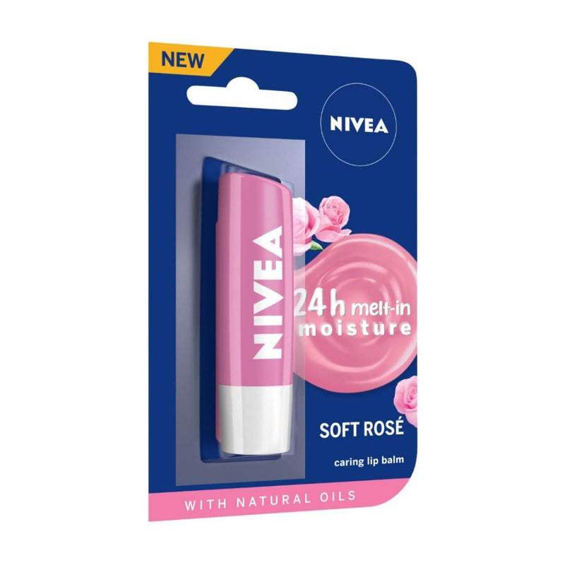 Nivea Lip Soft Rose Blister Pack NIVEA
