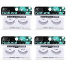 Ardell Natural Lashes False Eyelashes 109 Black (4 pack) Ardell