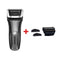 Remington F5-5800, Power Series Inercept Cutting Foil Razor/Men's Shaver with SPF-300 Screens & Cutters, Pivot & Flex Technology, and Stainless Steel Blades - Bundle Remington