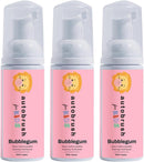 Autobrush Fluoride-Free Foaming Toothpaste for Kids, Strawberry Flavor, Whitening & Deep Cleaning, Travel Friendly, Anti-Cavity (Pack of 3) Infinity Warehouse