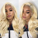 Aopusi 613 Blonde Hair Bundles with Closure (16 18 20+14,Free Part) Brazilian Human Hair Body Wave Bundles with 4×4 Lace Closure Virgin Hair 3 Bundles with Closure Body Wave Human Hair with Closure Aopusi