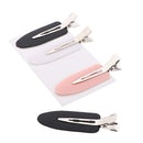 12 Pieces No Bend Hair Clips, No Crease Hair Clips, Makeup Clips for Hairstyling (Black&Pink&White) AUTOYU