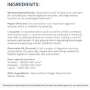 BodyHealth Digestive Enzymes Full Spectrum Digestive Support (180 caps), Betaine, Pepsin, Pancreatin BPP Loaded with Enzymes and Probiotics, Relief for Stomach Bloating, Heartburn, Gas, Constipation Infinity Warehouse