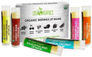 Sky Organics Organic Beeswax Lip Balms for Lips, USDA Certified Organic, Six Assorted Flavors to Moisturize, Soothe & Soften, 6pk. Sky Organics