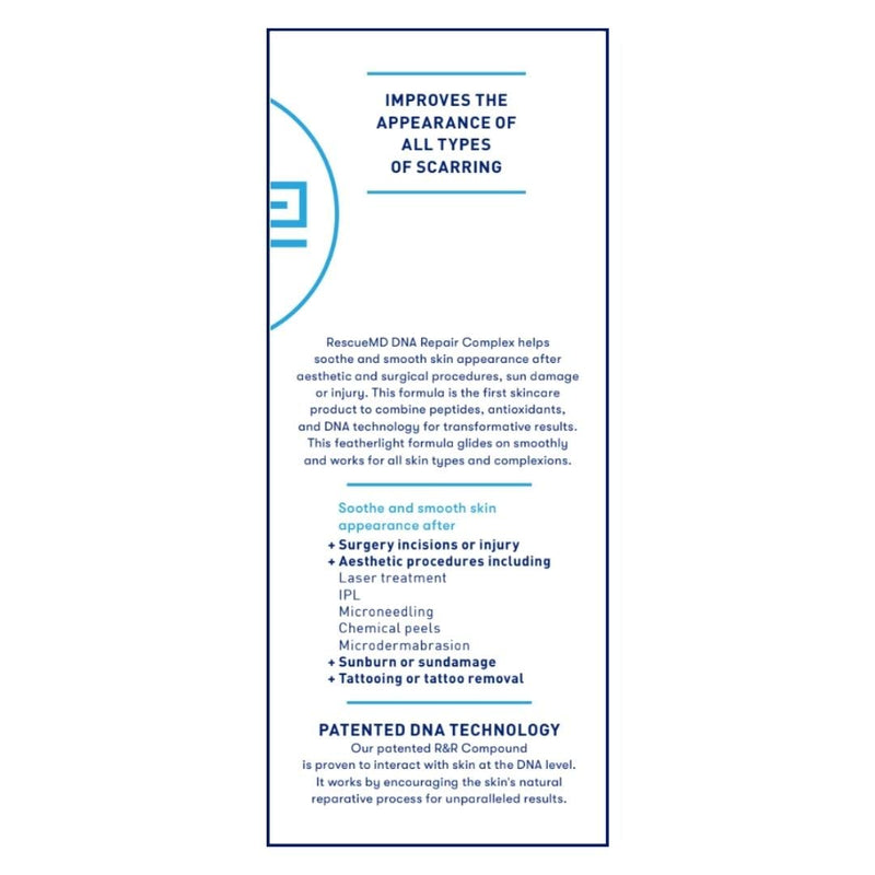 DNA Repair Complex Scar Treatment Serum, Post-Procedure and Skin Damage Solution Infinity Warehouse