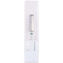 PANA Nail Carbide Volcano Bit - Two Way Rotate use for Both Left and Right Handed - Fast remove Acrylic or Hard Gel - 3/32" Shank - Manicure, Nail Art, Drill Machine (Coarse, Silver) PANA